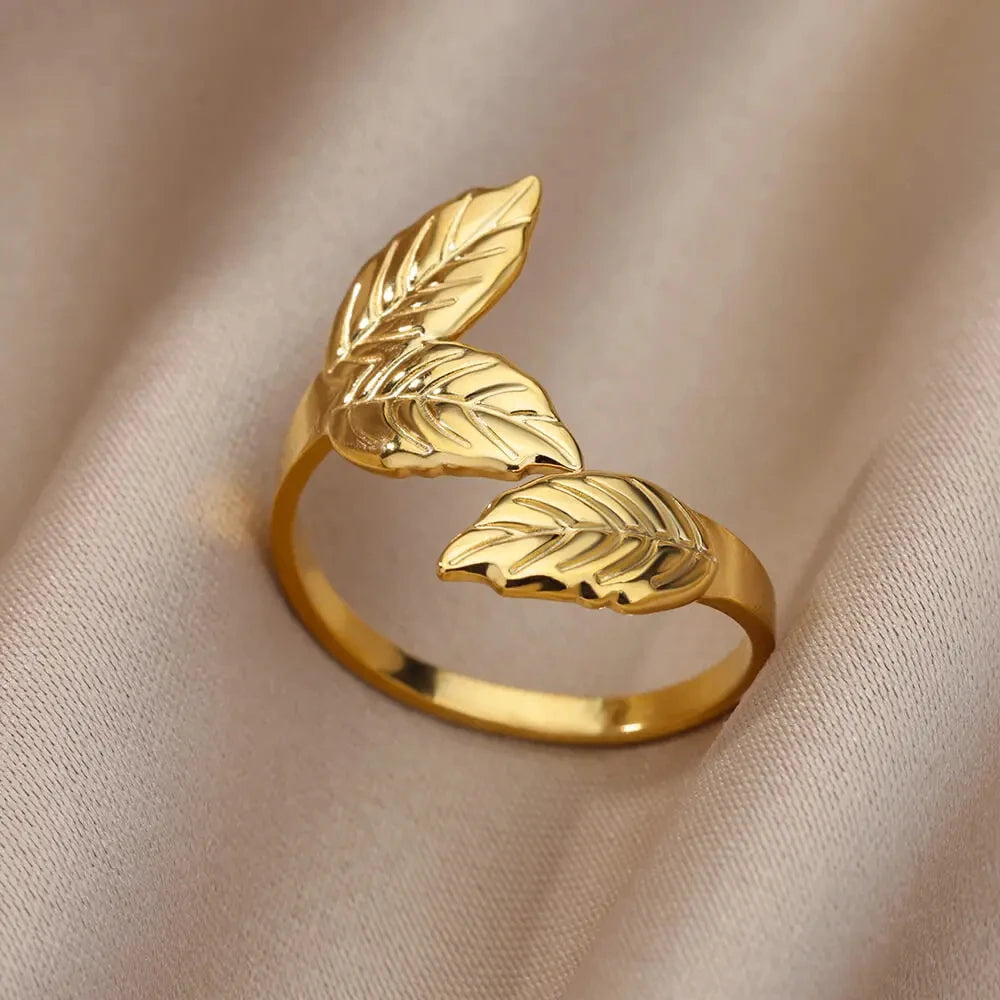 Bague Femme Dorée Luxe