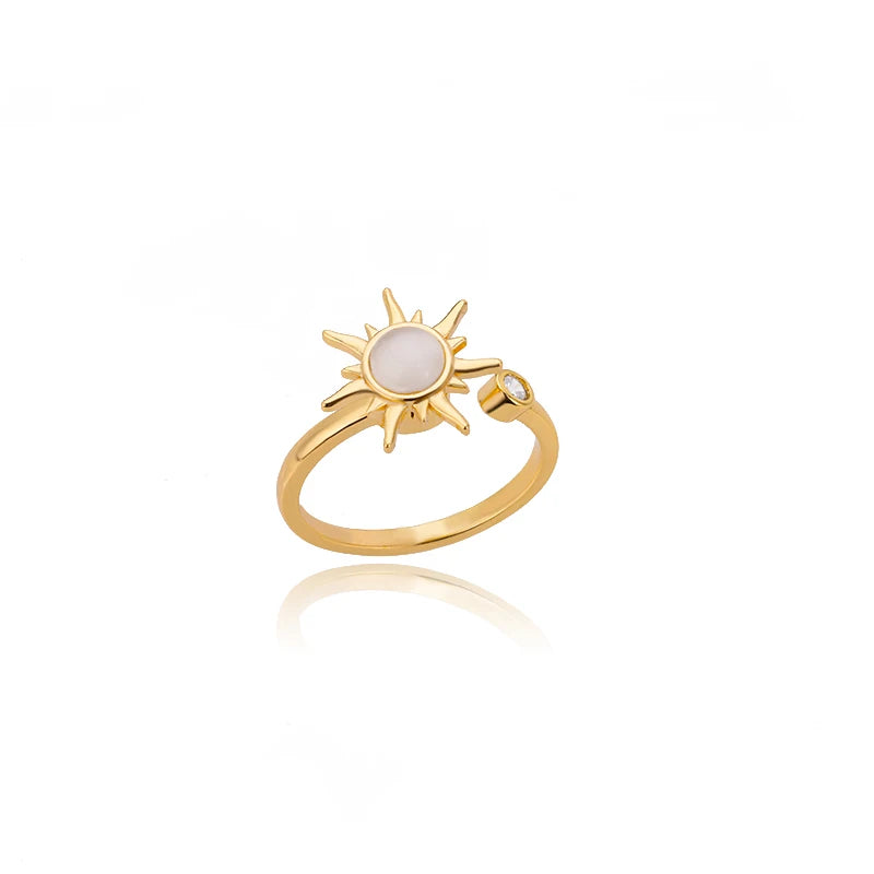Bague Femme Dorée Luxe