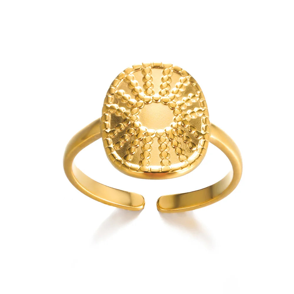 Bague Femme Dorée Luxe