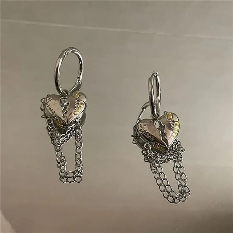 Boucles Liquide Argent Femme