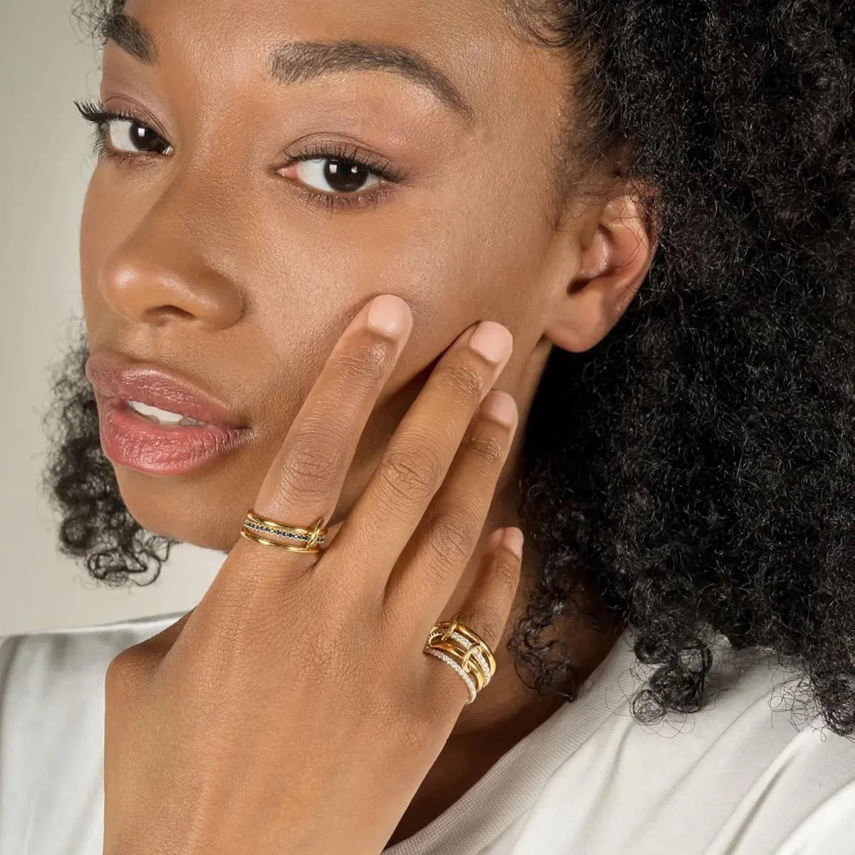 Bague Mode Empilable Femme